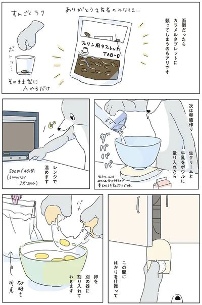 次は卵液作り
