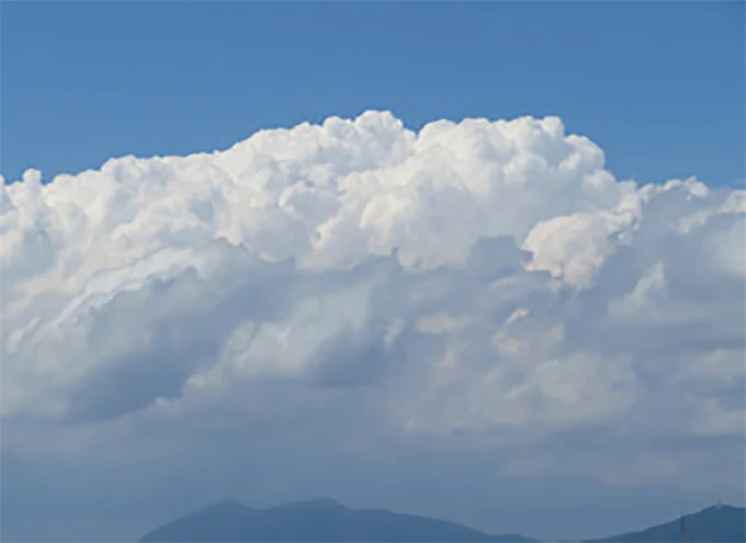 無毛積乱雲