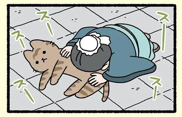 【過ぎたるは及ばざるが如しとねこ】「何事もほどほどに」猫吸いにやりすぎなんてことはない！／にゃんと！ねこむかしばなし（4）