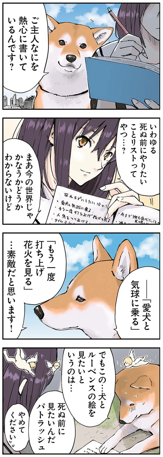 いわゆる死ぬ前にやりたいことリストってやつ…？