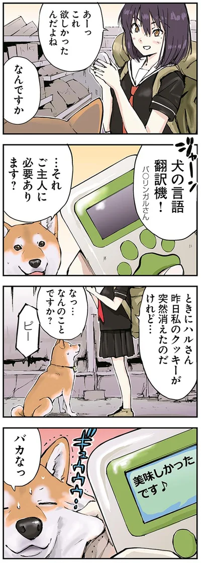 …それ　ご主人に必要あります？