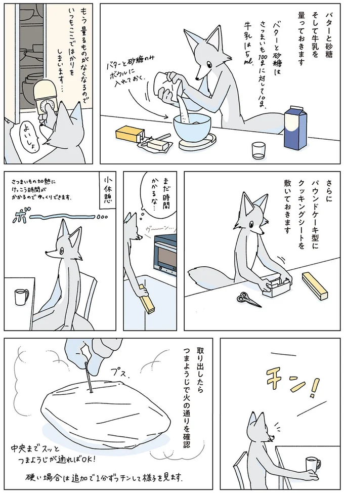 『眠れぬ夜はケーキを焼いて3』より