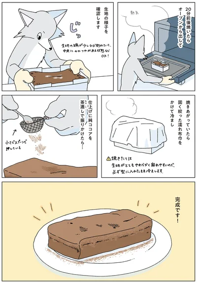 『眠れぬ夜はケーキを焼いて3』より