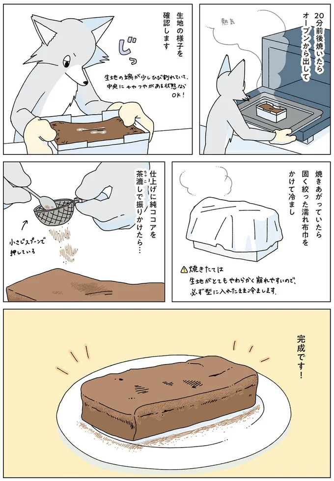 『眠れぬ夜はケーキを焼いて3』より