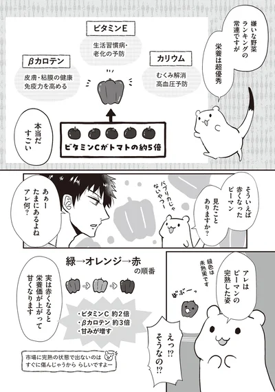 赤くなったピーマン見たことありますか？