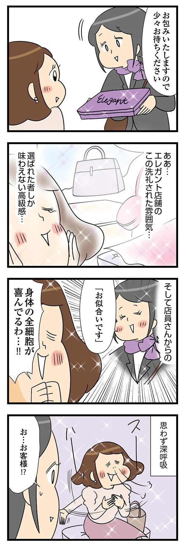  『150万のバッグが欲しい主婦の夫に内緒の買い物日記』より 