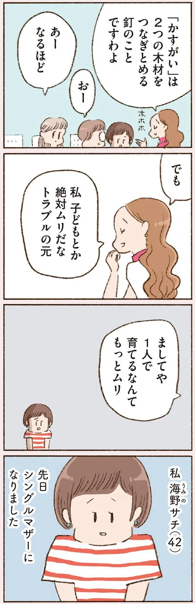  『わたしが誰だかわかりましたか？』より