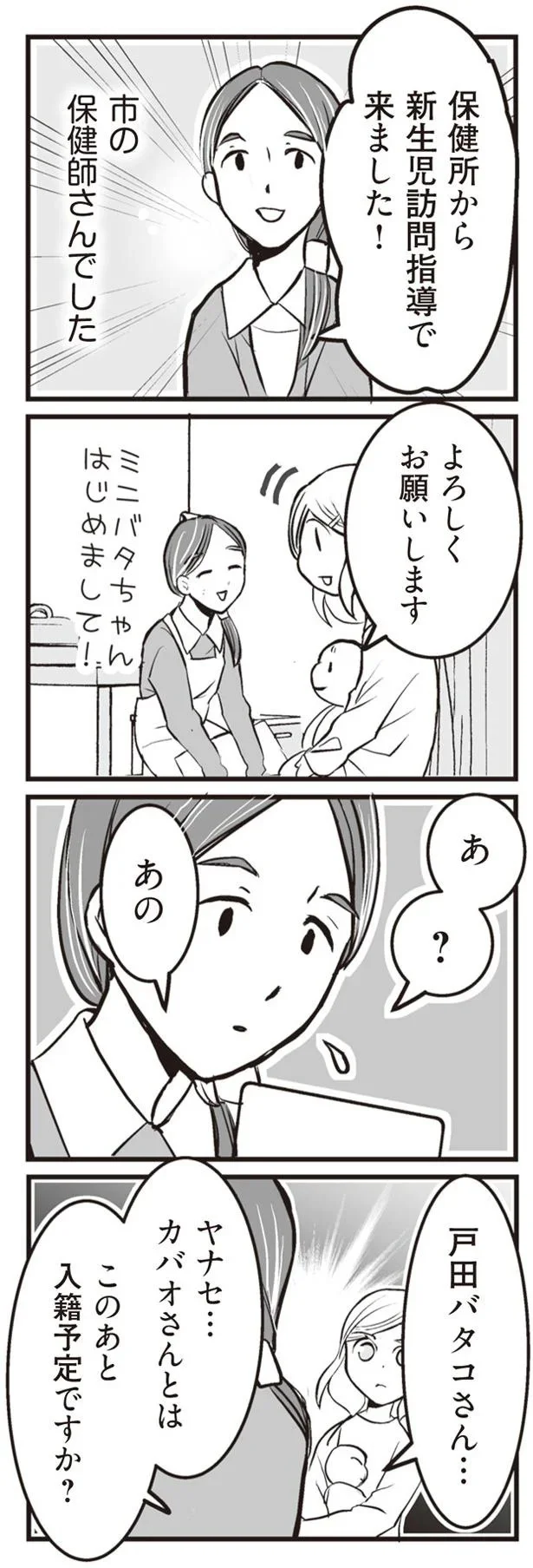 市の保健師さん