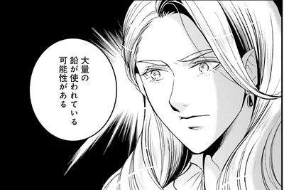 大量の鉛が使われている可能性がある