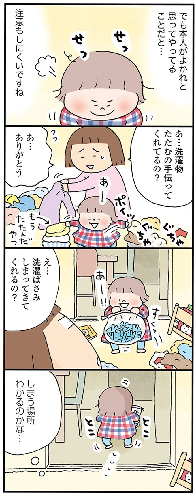 しまう場所わかるのかな…