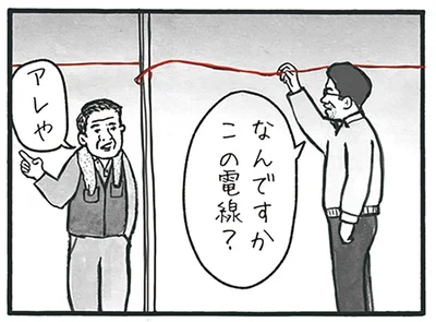 なんですかこの電線？