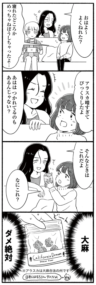 アラスカ暗すぎてびっくりしたよ