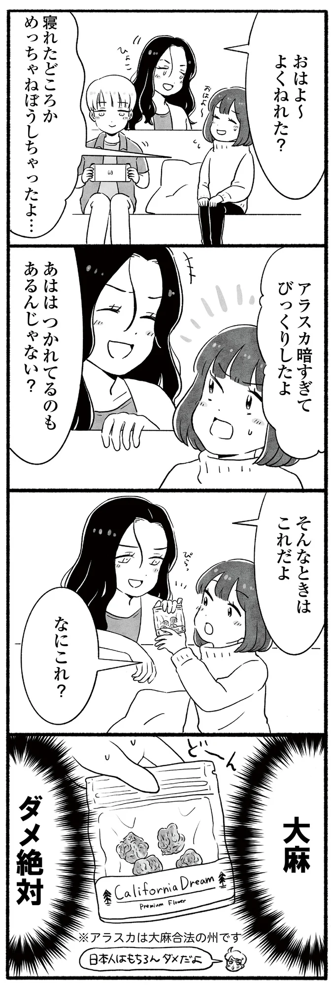 アラスカ暗すぎてびっくりしたよ