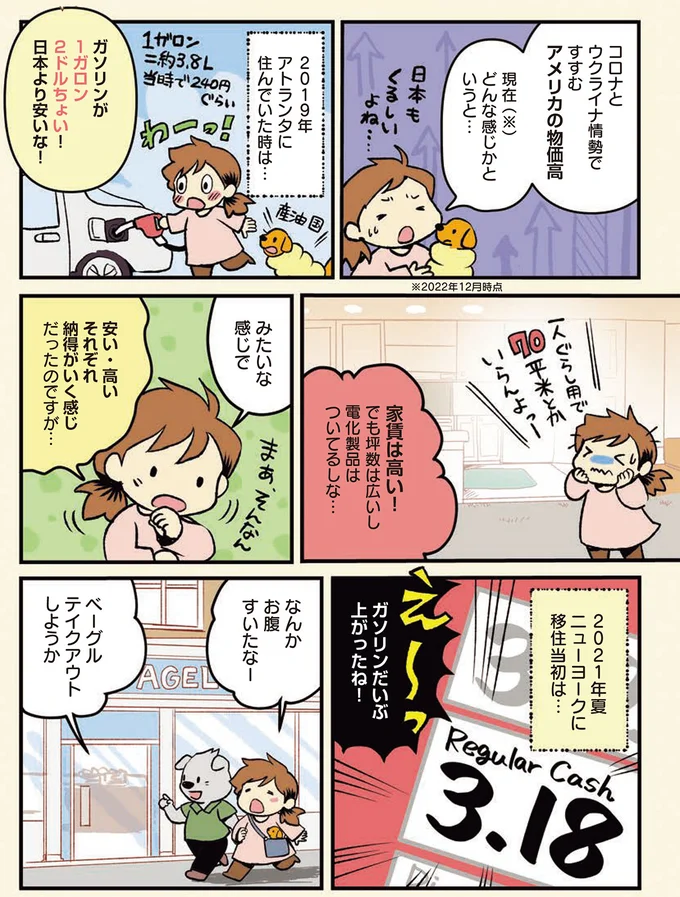 アメリカの物価高