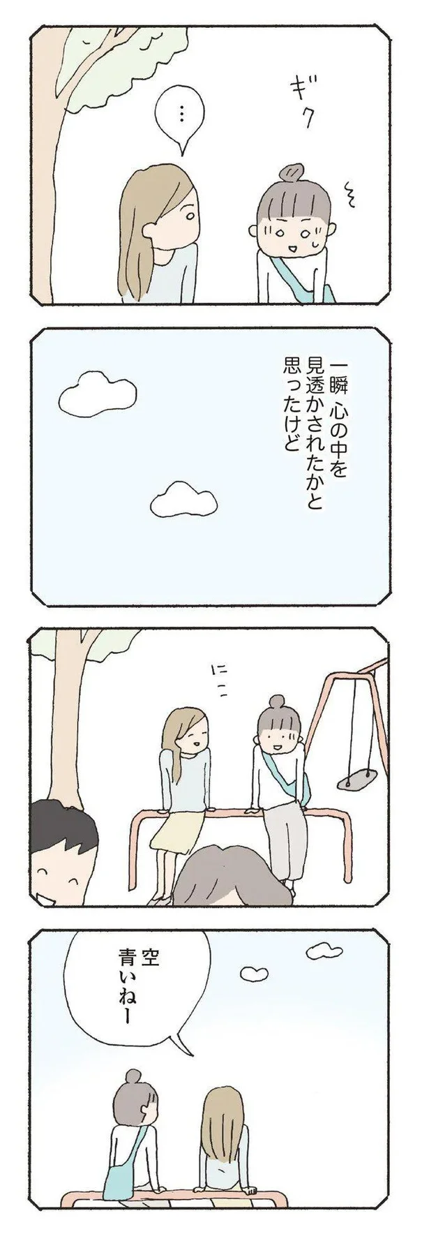 空 青いねー