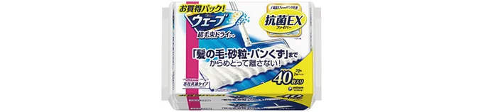 超毛束フロアドライシート 40枚 ￥658（編集部調べ）