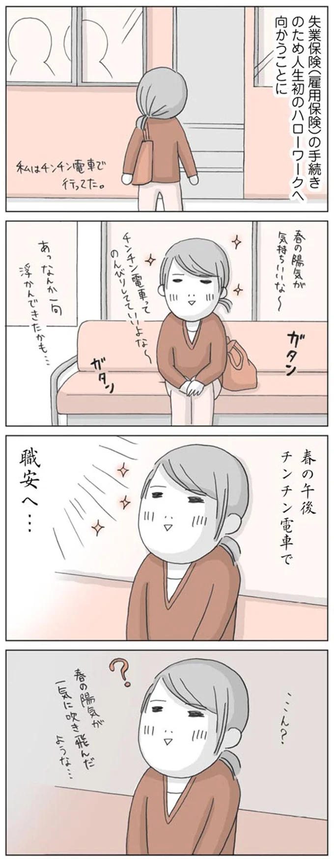 職安へ…