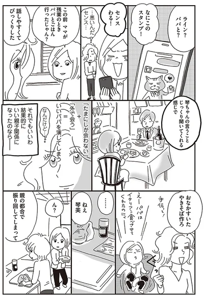 それでもいいわ　結果的にいい親子関係になったのなら