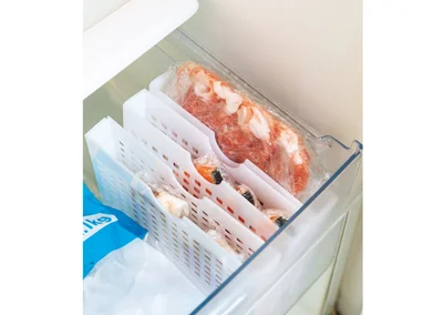 冷凍庫の中で埋もれがちな食材を見やすく収納！／まだある！調理の悩みを解決する100円グッズ（5/14）