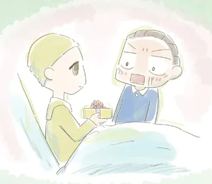 「お父さん、スマホあげるね」自分の死期を悟った娘が父に残したプレゼント／ハルとゲン（35）