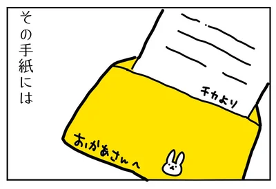 手紙の内容は？