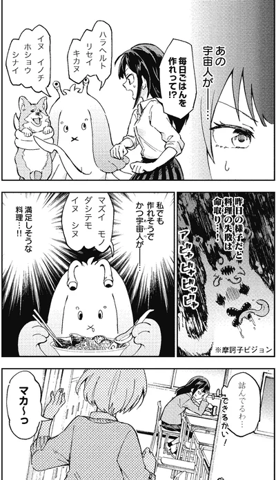 『はらへりエイリアンとひよっこごはん』より
