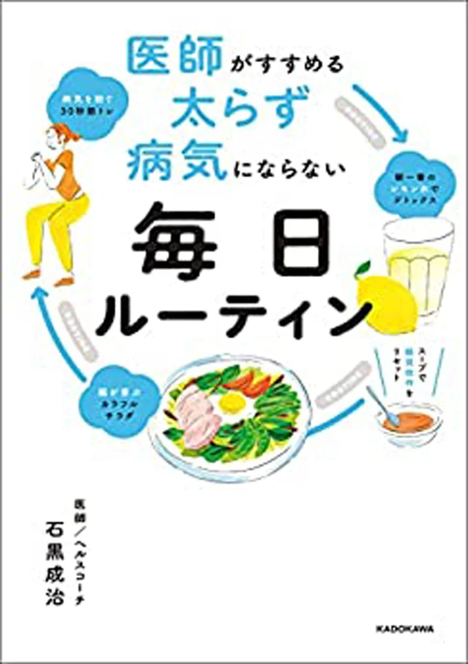 『医師がすすめる-太らず-病気にならない-毎日ルーティン』