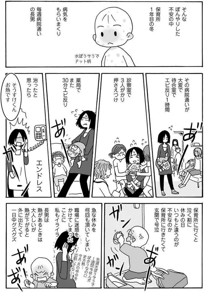 一日中グズグズ