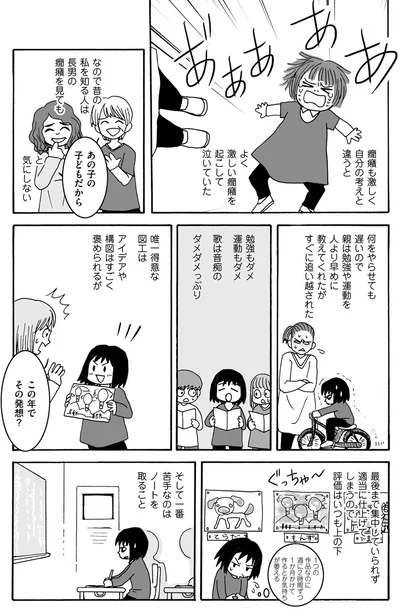 唯一得意な図工