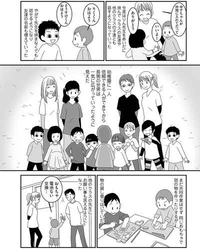 友達の名前も増えていった