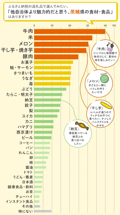 頼んでみたい返礼品