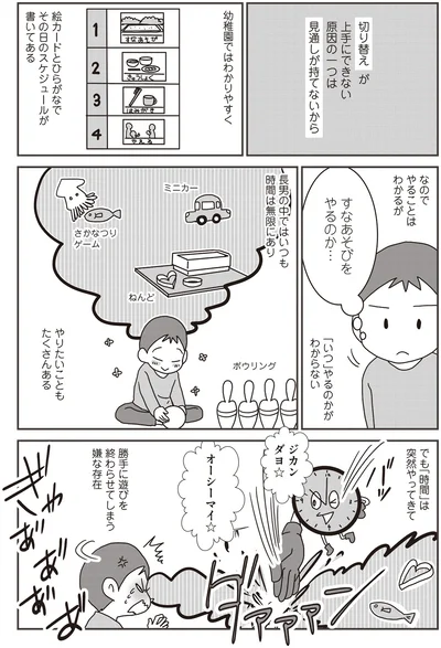 見通しが持てないから