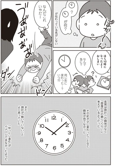 時計が「動いていない」 とよく言っていた
