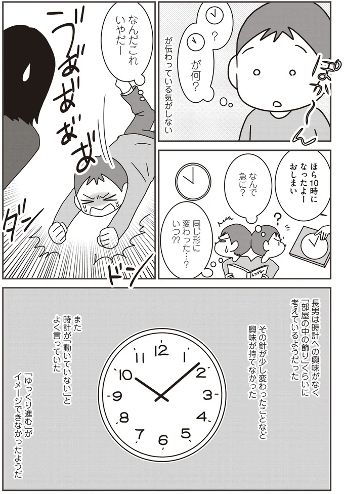 時計が「動いていない」 とよく言っていた