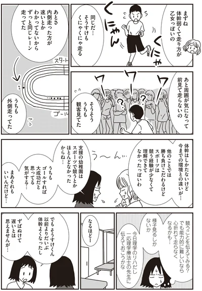 くにゃくにゃ走る