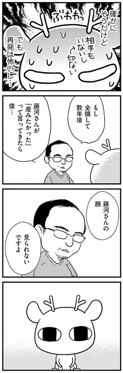 でも再発は怖いし…