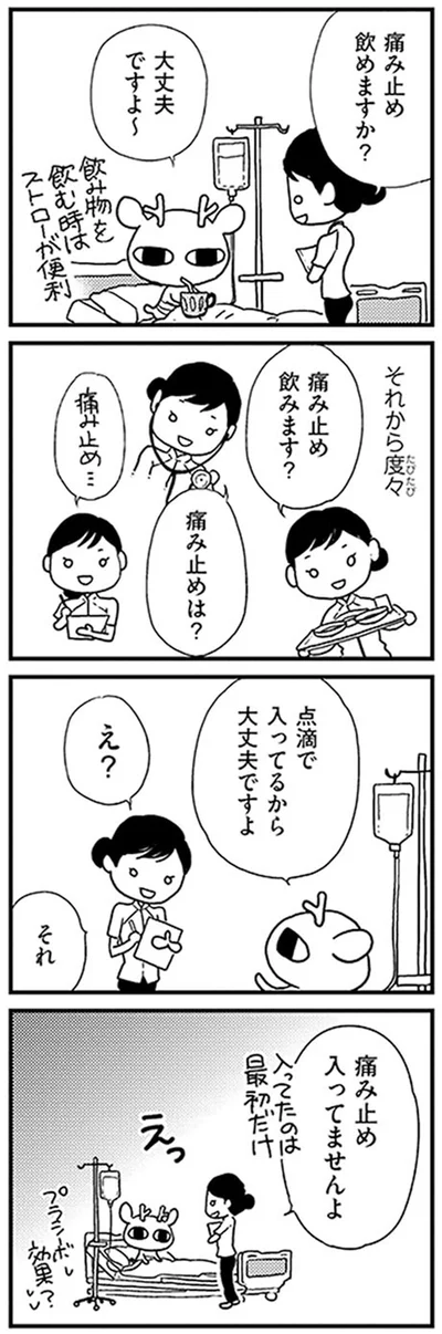 痛み止め飲みますか？