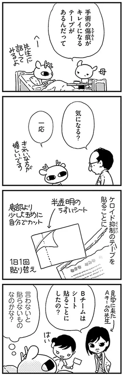 言わないと貼らないものなのかな？