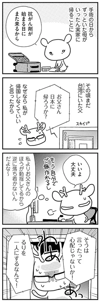 そうは言ったって心配じゃないか！
