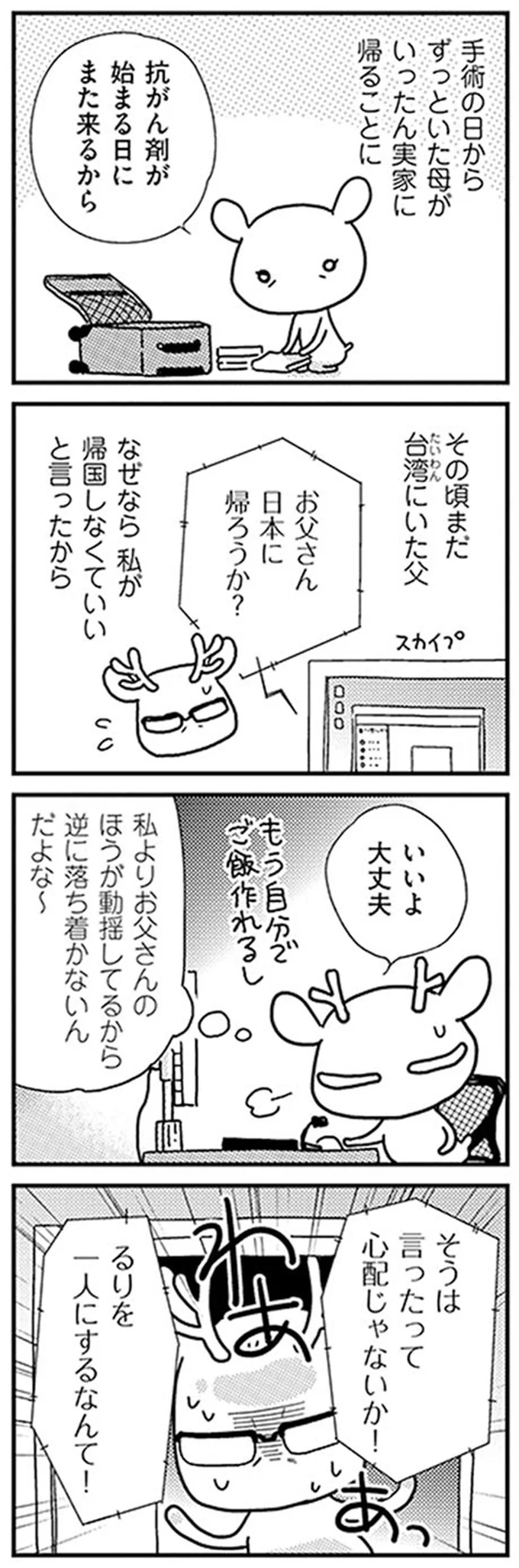 そうは言ったって心配じゃないか！