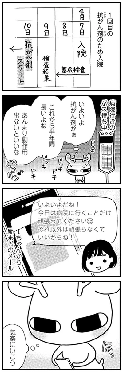 あんまり副作用出ないといいな