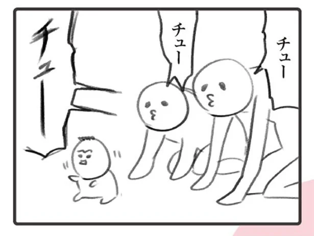 さっきのは幻覚だったの!? 再現性がない赤ちゃんのレア行動をもう一度／２コマでわかる！ 楽しくてヤバい育児（3）