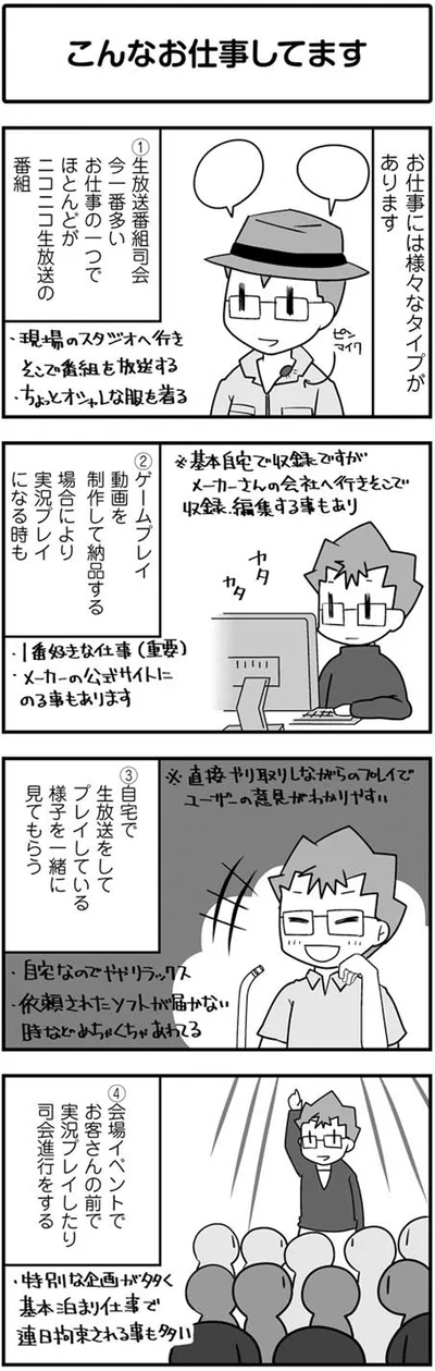 こんなお仕事してます