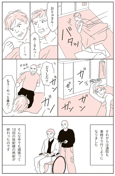 通院も車椅子で行くようになりました