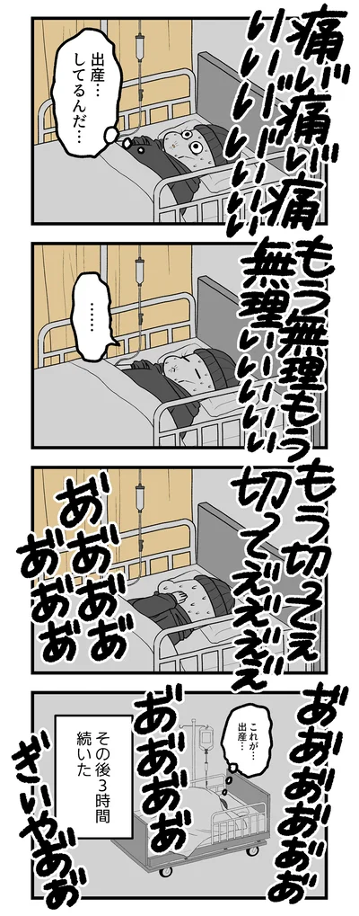 これが…出産…