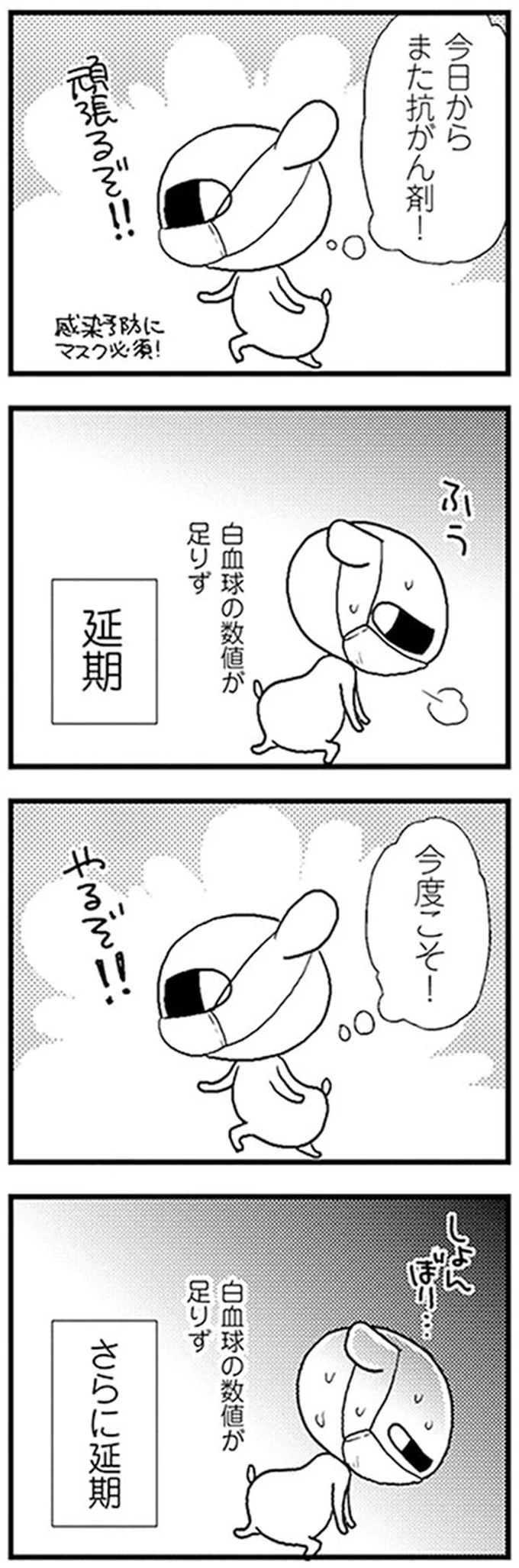 今日からまた抗がん剤！