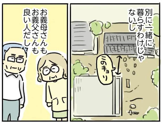 敷地内同居が決まった