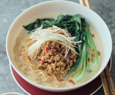 レンチンの肉みそが簡単コクあり！「担担麺」