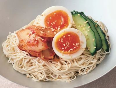 程よい酸味でさっぱり食べられる「冷麺風」