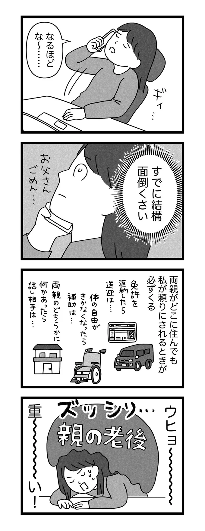 すでに結構面倒くさい...お父さんごめん
